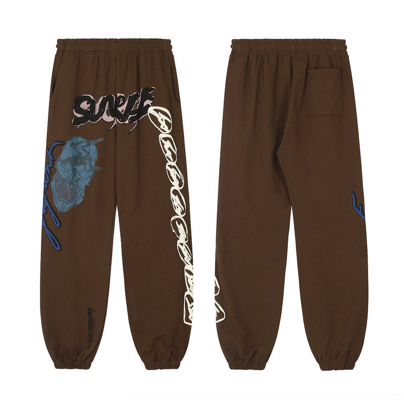 new 2023 hot luxury men classic fragment utopia coffee sunrise comfortable cotton parkour sweat casual pants sweatpants 676 unique joggers style 1352