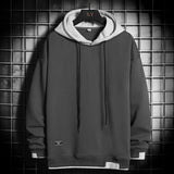 Men Hoodies Sweatshirt Casual Fashion Clothes Mens Korean Harajuku Hip