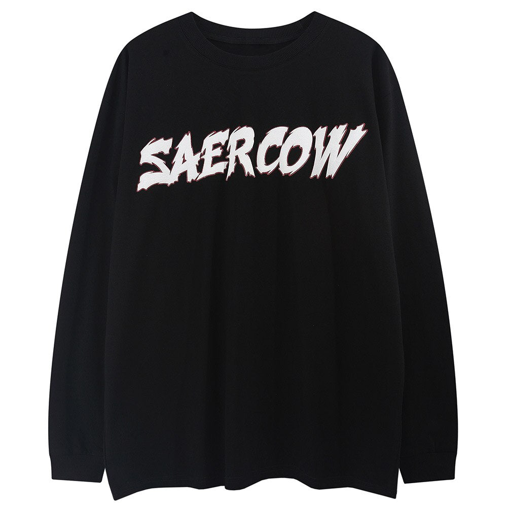 "Hidden Blade" Unisex Men Women Streetwear Graphic Sweatshirt Daulet Apparel