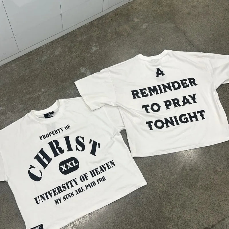 Grunge Graphic tee – Hip Hop Retro Trendy Fashion Letter Printed T Shirt Tops Men