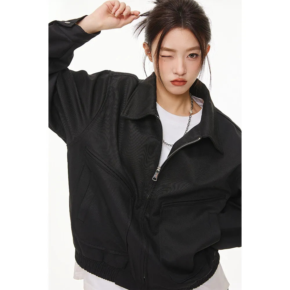 techwear bomber jacket, urban fit, men's streetwear fashion, trendy oversized fit, urban techwear design, modern hip hop styl