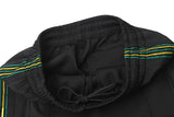 tie xiuhong high quality men woman pants chaopai versatile side edge weaving stripe embroidery loose joggers sweatpants unique joggers style 5078
