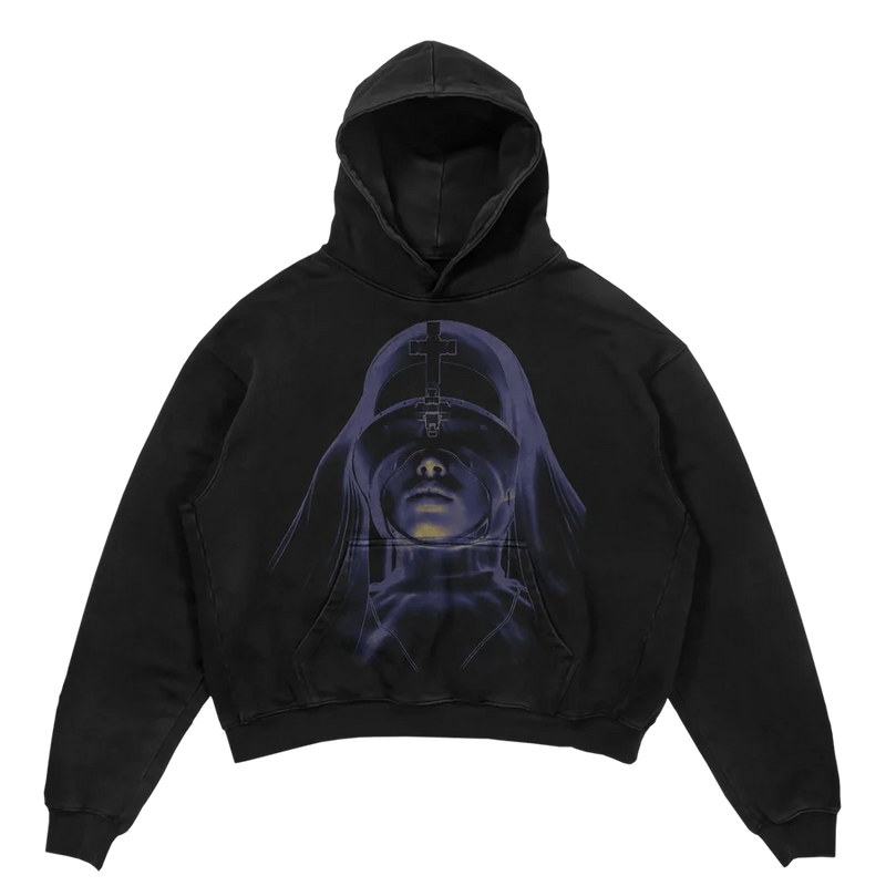 Y2K Womens Top Hoodies Sweatshirt Pullover Oversized Streetwear Vintag