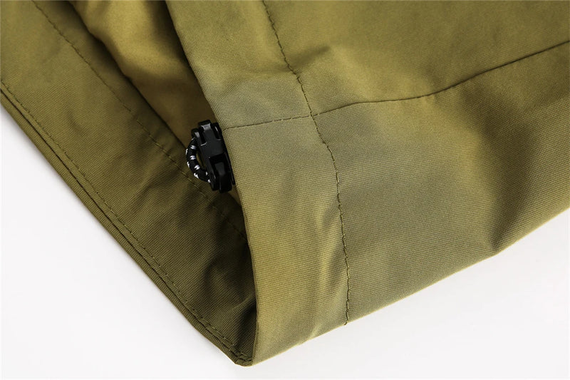 Minimalist urban quilted hooded oversized vintage