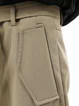 fashion cargo pants adjustable belts waist with side pockets joggers streetwear pant unisex casual loose straight baggy trousers unique joggers style 360