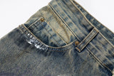 graffiti handdrawn damaged wash baggy jeans for men and women straight streetwear y2k denim trousers pantalones hombre cargos unique cargo style 1313