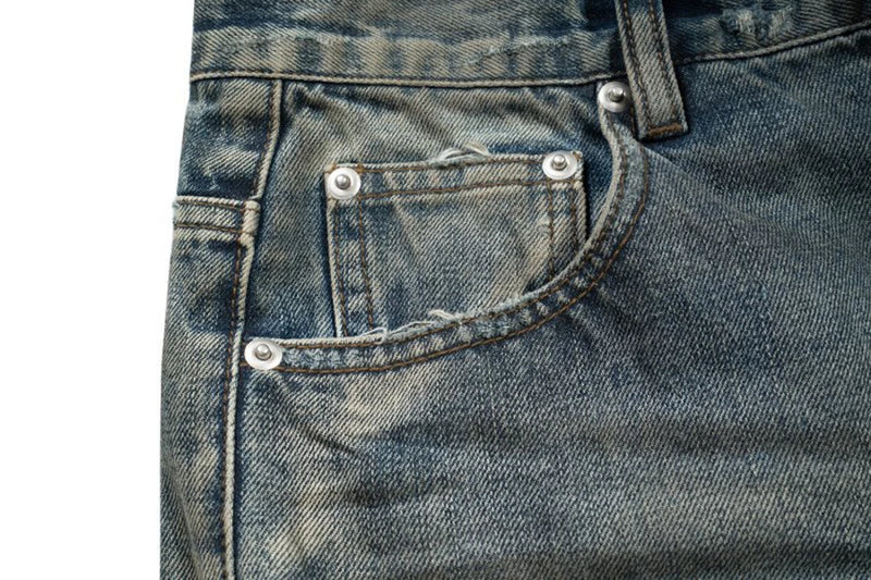 vintage men jeans blue baggy denim pants dirty washed retro loose straight jeans trousers unique jeans style 6003