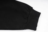 Hands Figure Print Letter Embroidery White Black Mens Autumn Hoodies P