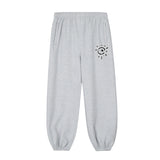 high street letter print fleece joggers sweatpants for men and women solid baggy casual trousers oversized loose sport pants casual joggers
