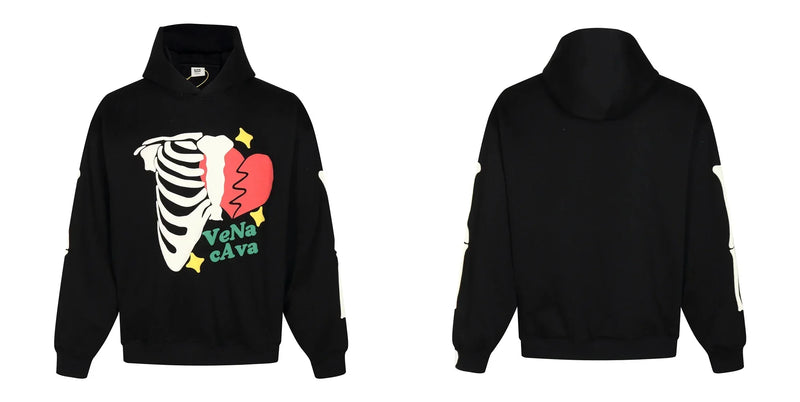 Retro Oversized Sportswear Fashionable Luxury Brand Revived King Print