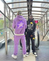 Couples Clothing Top Y2K Super Large Hooded Shirt With Letter Pattern