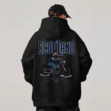 Autumn Motorcycle Mens Printed Hoodies Hip Hop Fashion Streetwear Bagg