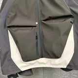 New 2023 Men Under My Car Parka All Track Zipper Casual Mess Inside Windbreaker With Hoody Trench Jackets Coat Outdoor  #A07