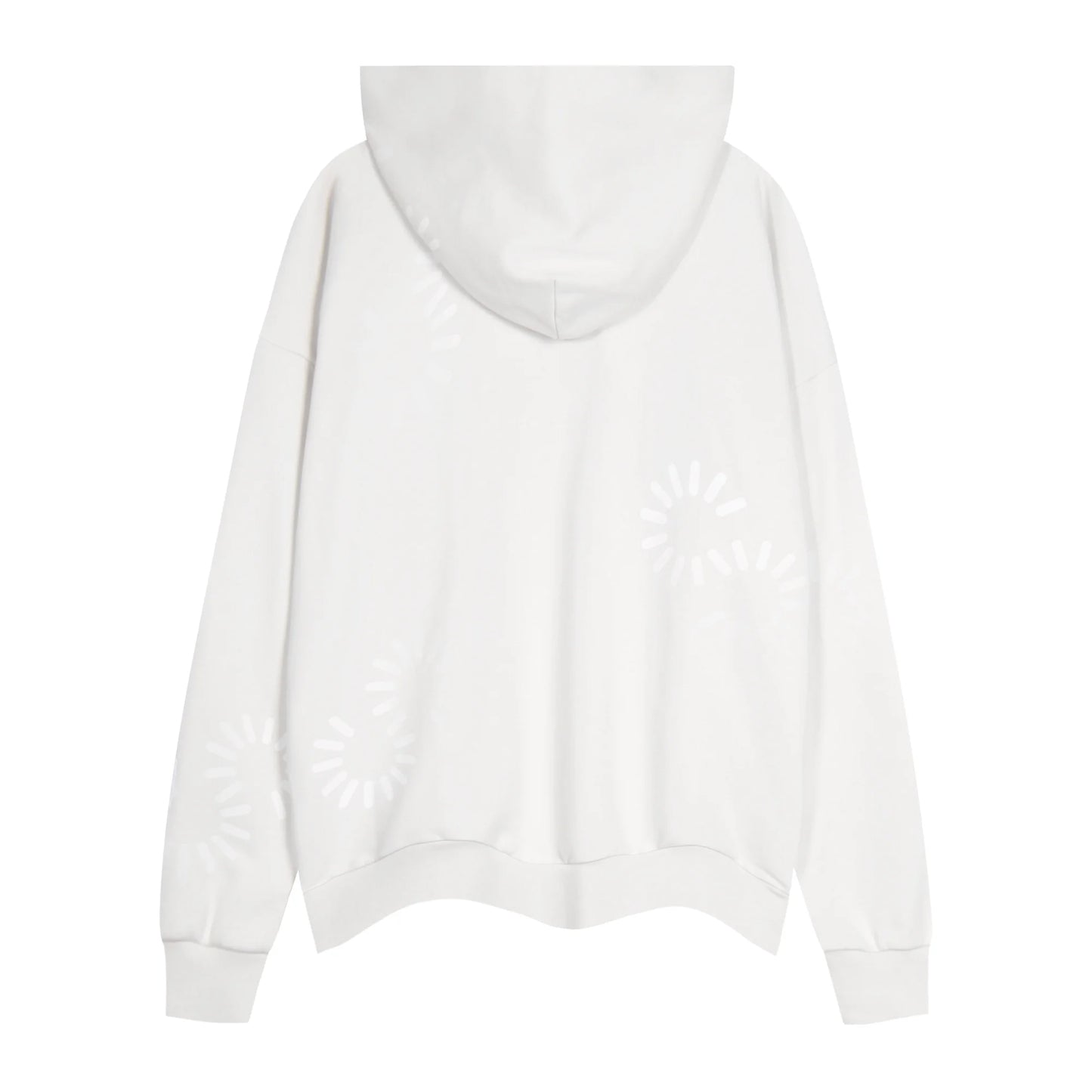 New Arrival ET Hotselling loads foam slogan print washed worn High-Street hoodie loose plush sweatshirt for men and women