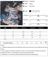 Vintage Hoodie Streetwear Y2K Hip Hop Japanese Anime Girl Print Oversi