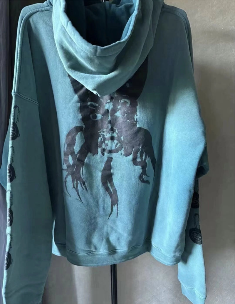 Skatercore Fit – 2024 Winter Erd Brand Fashion Vintage Letter Print Cotton Do – Streetwear Fashion for Men & Women