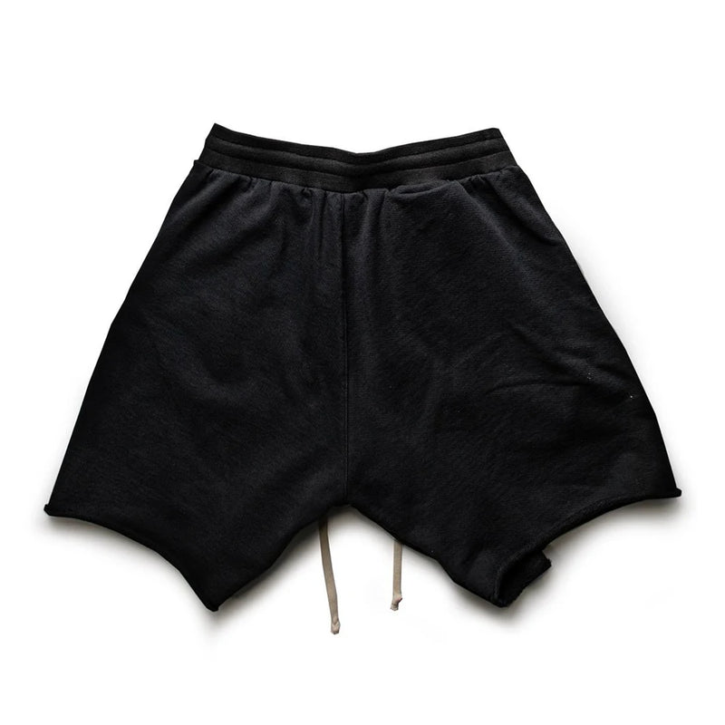 frog drift streetwear high street rrr123 logo hip hop short loose terry pants sweatpants for men unique joggers style 3473