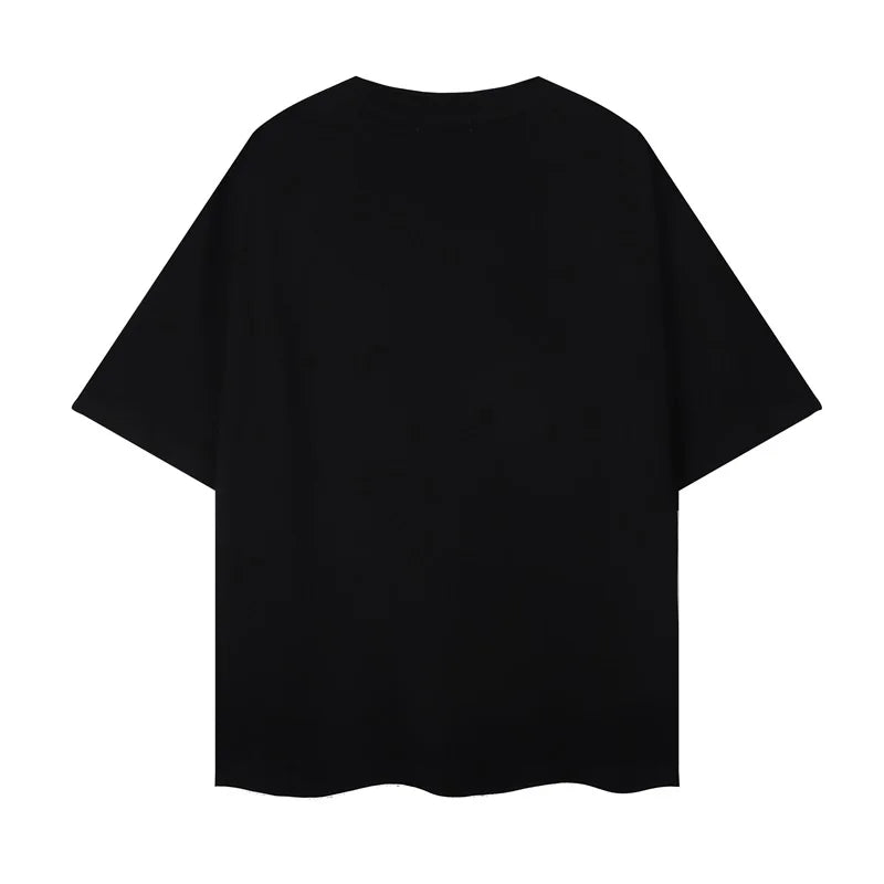 Glitchcore Fashion – High Quality Ih Nom Uh Nit T Shirt Masked Men Letter Printin – Urban Streetwear for Men & Women
