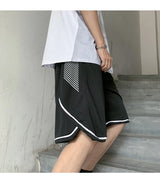 2023 summer new fashion shorts men loose pants shorts korean version all match casual sports pants men boutique clothing unique shorts style 3791