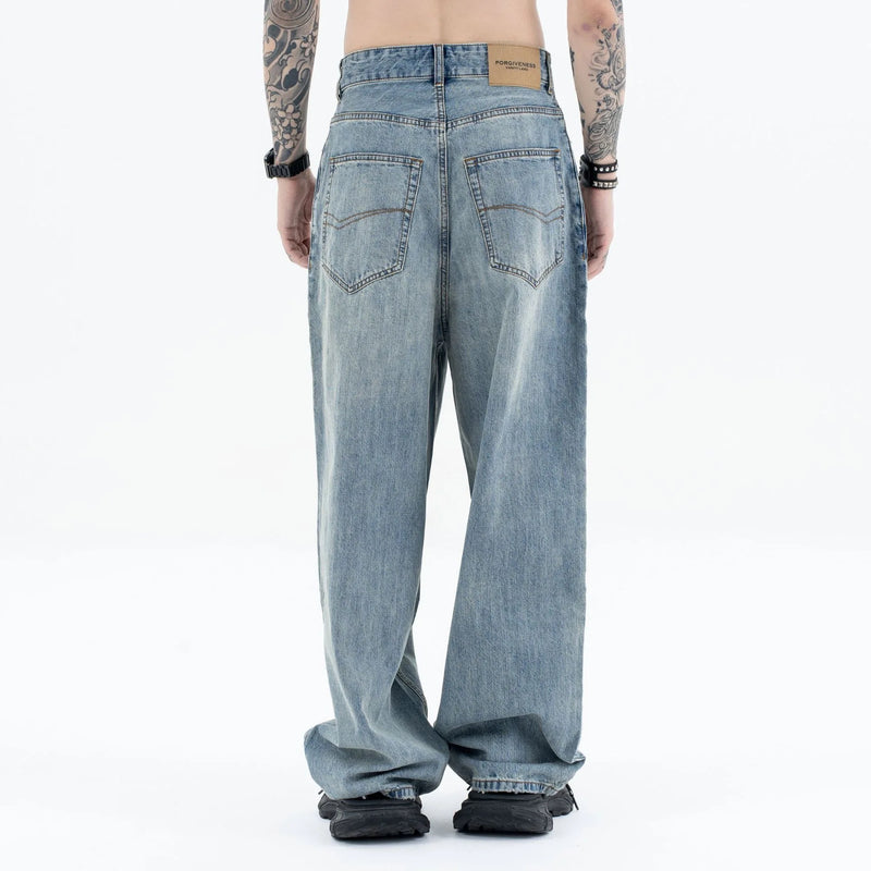 Wash old jeans