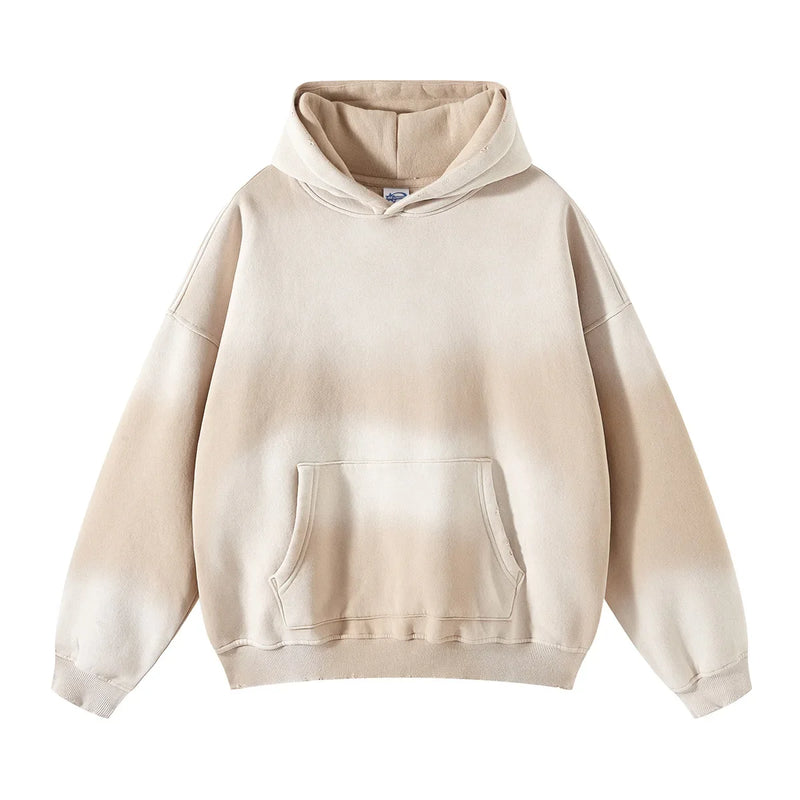 European And American High Street Solid Color Blank Plus Velvet Thicke