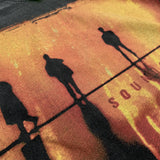 Retro Vintage Summer Rock Band Print Cotton High-Street Casual Loose Tops T-Shirt