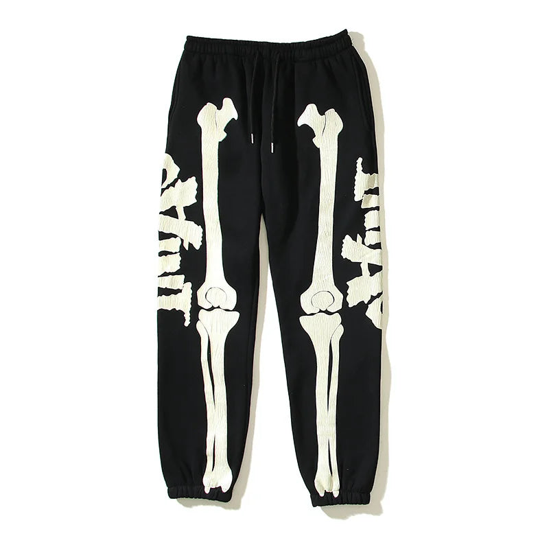kapital bone elephant print mens american retro sports pants unique default style 4797