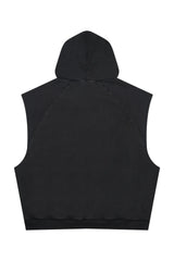 New Luxury 2023 Sleeveless Washed Old Pullover Hoodies Hoody Hooded Sw