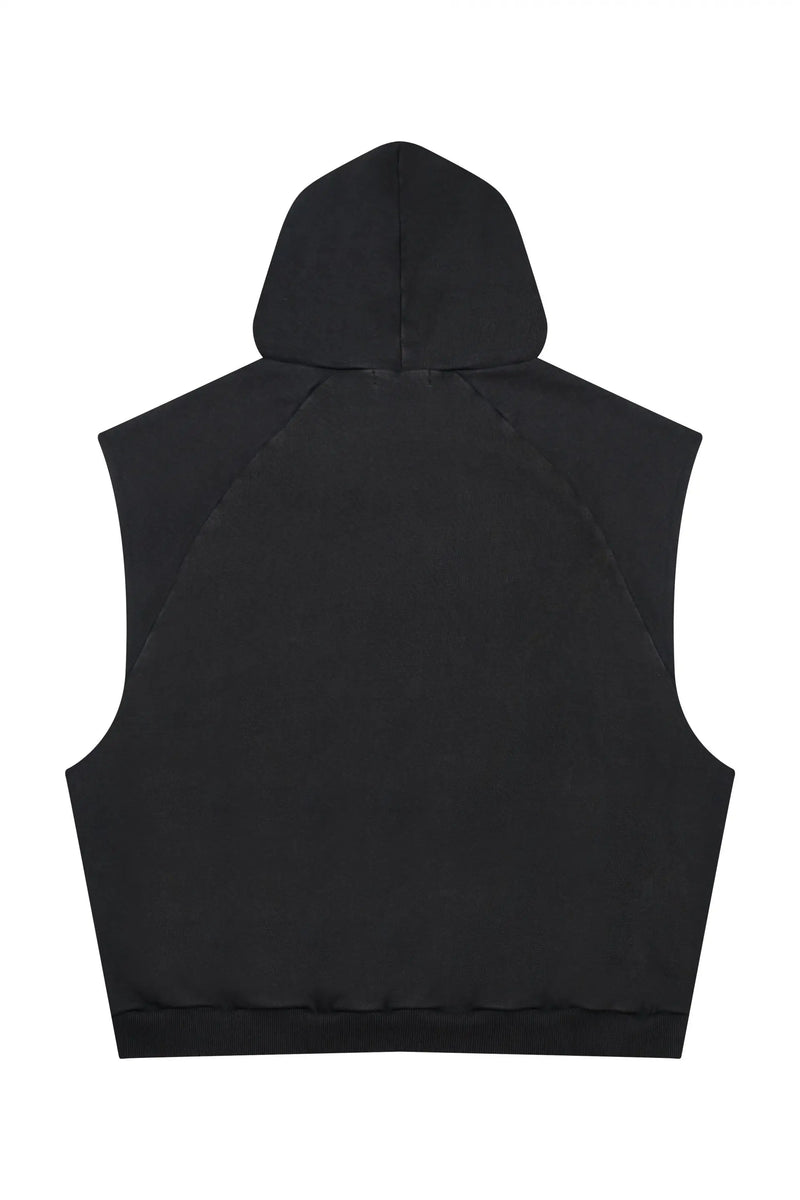 New Luxury 2023 Sleeveless Washed Old Pullover Hoodies Hoody Hooded Sw