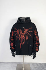 Trapwear Streetwear – 24Ss Thug Club High Street Dragon Print Cotton Casual Oversi – Streetwear Fashion for Men & Women