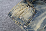 high 2023 brand new classical luxurious embroidered chemist cobra snake jeans cotton denim pants comfort casual jeans 28 40 73 unique jeans style 2781