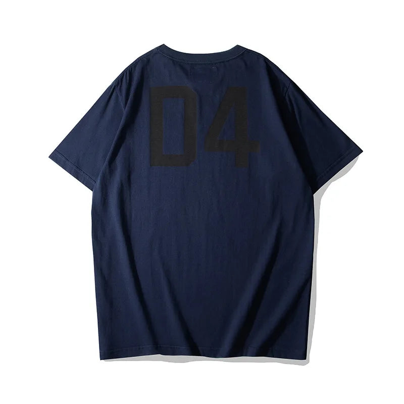 Anime Oversized shirt – Summer Mens T Shirt 200G Retro Cartoon Printed Fighter Milit