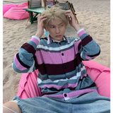 minimalist knit jumper, daily wear essential, trendy urban fashion top for men, layered streetwear look