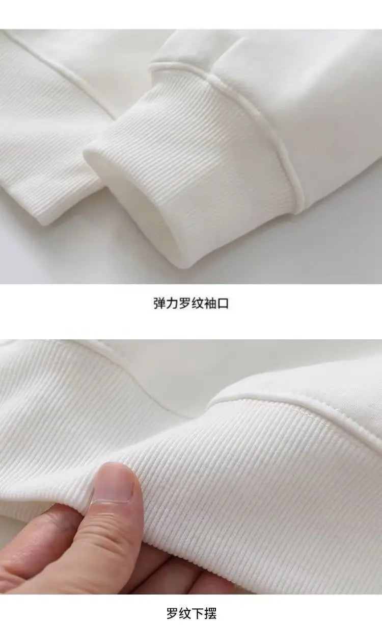 Autumn Mens Sweatshirt Korean High Quality Pure Cotton Sweatshirt Hara