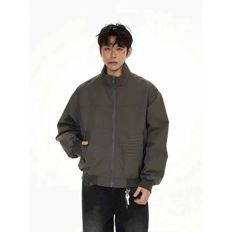 techwear bomber jacket, urban fit, men's streetwear fashion, trendy oversized fit, urban techwear design, modern hip hop styl