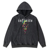 rainbowtouches cotton hoodies men high street graphic skull print anime hoodie oversized hip hop trend coat unisex essentials high quality cotton pullover, aesthetic street look hoodie, trendy hip hop style outerwear