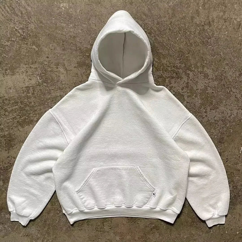 High Street Harajuku New Camouflage Leaf Pattern Hoodie Y2K Sweatshirt