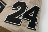 hip hop streetwear racing jacket coat men letter embroidery harajuku cotton casual spring outwear khaki fashion photo stylish - variant style fd0964 for streetwear fashion