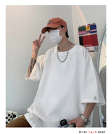 Anime Streetwear top – T Shirt Oversized Cotton Men Fashion Mens Summer Tshirts Ove