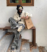 double-layer urban hoodie, modern streetwear, for men, fall streetwear outfit, oversized style, layered fashion, modern aesthetic