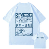 Anime Aesthetic Shirt – Men Hip Hop Streetwear T Shirt Japanese Kanji Cartoon – Edgy Streetwear for All Genders