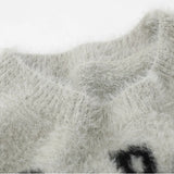 fashion knitted sweater mens winter o neck letters pullover streetwear unisex casual loose warm hairy sweaters jumper knitwear - urban fashion pullover, high quality cotton hoodie, anime inspired graphic hoodie