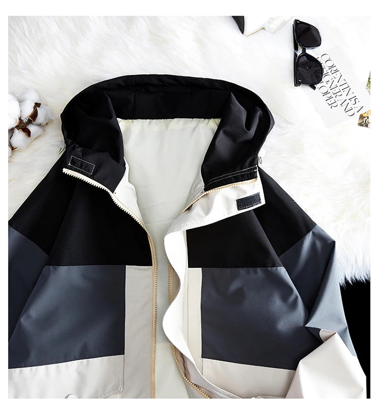 Grunge Oversized Bomber Coat Fall/Winter Drop