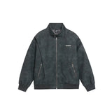 grunge street bomber, modern fit for men, oversized fit