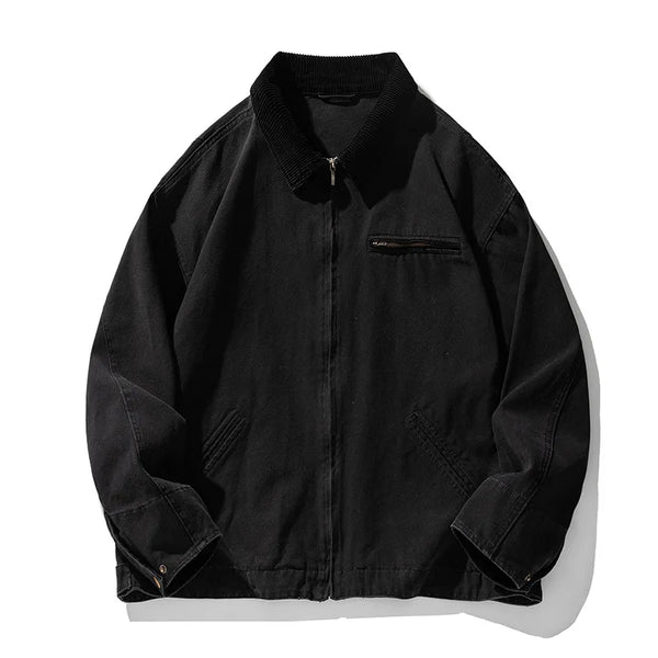 grunge oversized outerwear, photo-ready streetwear, men's streetwear fashion, oversized urban jacket, high quality cold-weath