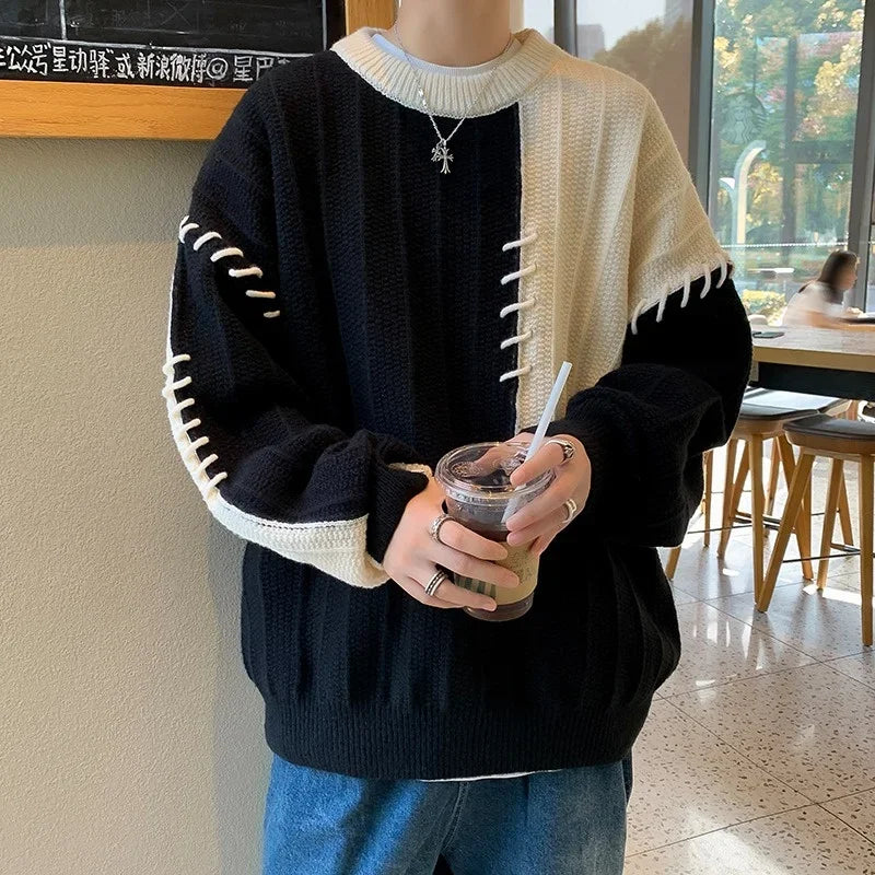 retro street knitwear, high-street look, trendy streetwear apparel for men and women