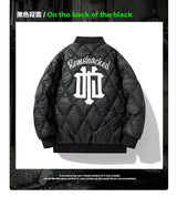 Winter men's cotton jacket stand-up collar baseball jacket men's cotton jacket