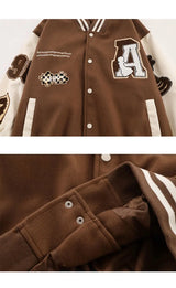 image unisex urban premium wear print fashion material style high - essential hip-hop-baseball-jacket-men-streetwear-letter-embroidery-varsity-jacket-men-oversized-fashion-coat-outwear-unisex-clothing casual hip graphic design quality hop streetwear fit style 9a57bb oversized everyday streetwear design ID 61e58