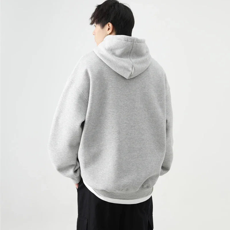 2024 New Letter Foam Printed Hoodies Mens Autumn Oversized Cotton Y2K