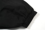 anime crying character featuring undermycar 2024s trendy brand high quality color matching printed shoulder padded cotton coat jacket